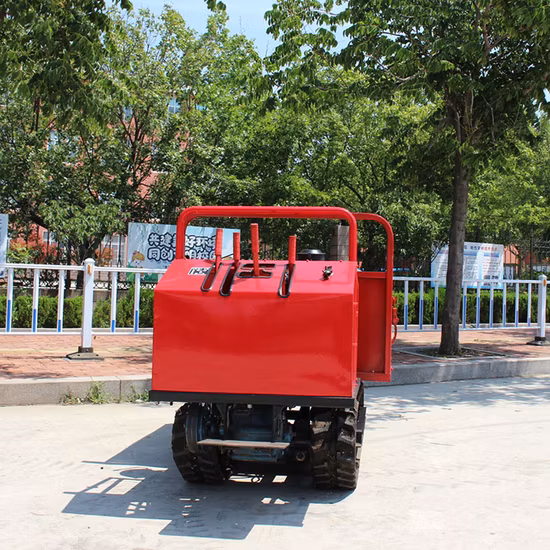 표준으로 접히는 밧줄을 가진 경쟁가격 소형 크롤러 쓰레기꾼