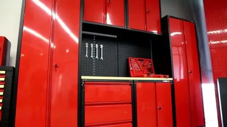 Kinbox 14개 새로운 디자인 금속 경제 작업대 차고 보관 도구 캐비닛